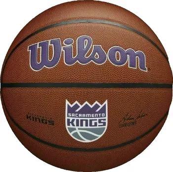Basketbalový míč Basketbalový míč Basketbalový míč Wilson Team Alliance Sacramento Kings WTB3100XBSAC Velikost: 7