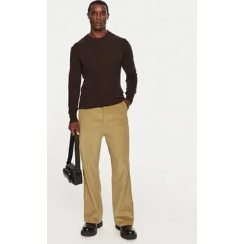 Pánský svetr AMI Paris Svetr HKS057005 Hnědá Regular Fit XL