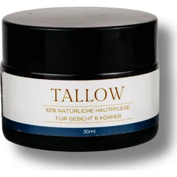 Tělový balzám Tallow | Bio Balzám z hovězího loje - Pure Obsah: 30 ml pro ultra citlivou pokožku: obsahuje pouze vyšlehaný hovězí lůj