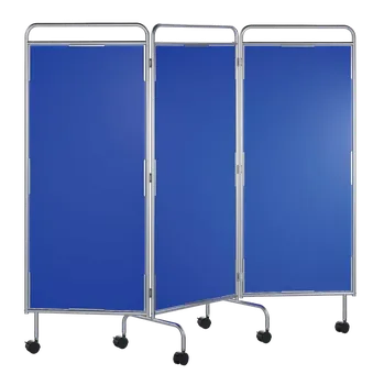 Vanová zástěna ZPM - 3 zástěna 3-dílná, modrá