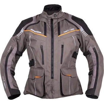 Moto bunda W-tec Dámská touringová moto bunda Smackton Lady (Velikost: XL, Barva: šedo-oranžová)