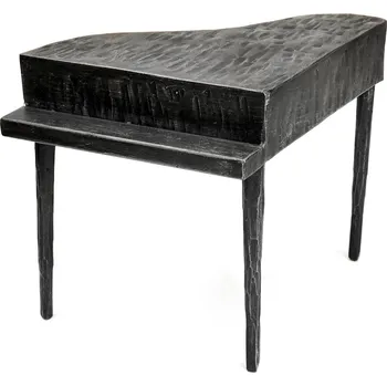 Solná lampa Plastika Pianista a klavír - svícen - piano