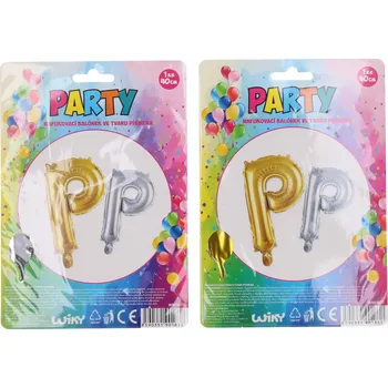Balónek Wiky Balónek nafukovací písmeno P