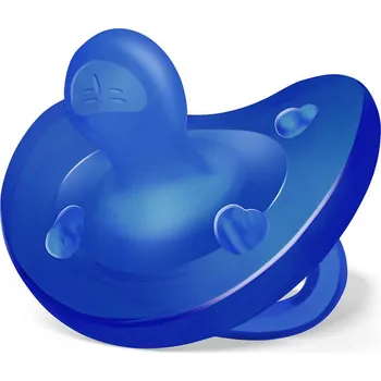 dudlíky CHICCO Dudlík Physio plný silikon 16-36m chlapec 1 ks 14x9x5 modrá