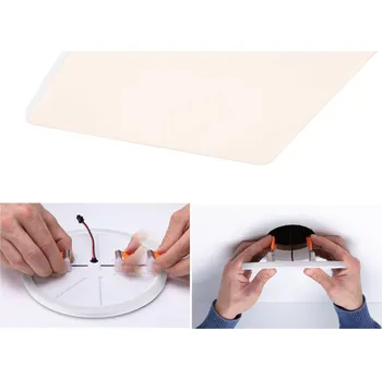 Lampička Paulmann Veluna Edge IP44 3000K dimm 20x20cm - Instalační otvor 6,8 až 18 cm bílá LED 17 W celkem - Doprava zdarma