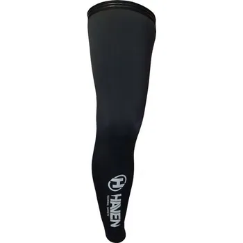 cyklistický dres Návleky na nohy HAVEN NEO LONG černé M