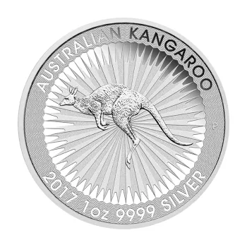 1 unce stříbrná mince Austrálie klokan
