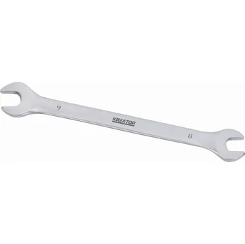 KREATOR KRT501002 - Oboustranný klíč otevřený 8x9 -130mm