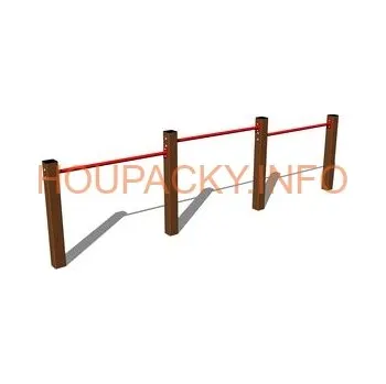 Hra na zahradu Trojhrazda HR301K - celokovová (v.p. 1 m)