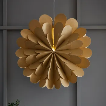 Lampička Markslöjd Závěsná hvězda Maravilla, zlatá Ø 60 cm - délka napájecího kabelu 200 cm zlatý 1 x 6 W LED - Doprava zdarma