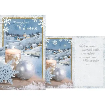 MFP PRANI H 462 vánoční přání Kouzelné Vánoce