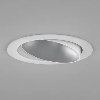 Lampička Molto Luce Dark Night R bodové 2700K bílá/stříbrná bílá matná, stříbrná 1 x 13 W LED - Doprava zdarma