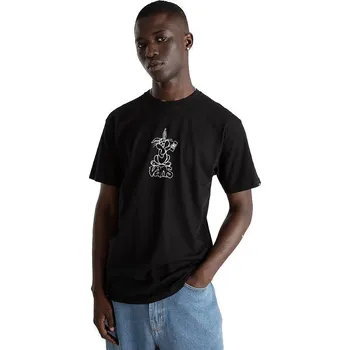 Pánské tričko tričko Vans Crazy Eddy - Black M