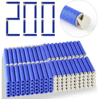 Dětská zbraň Export Nerf 200 Accustrike modré šípy pro odstřelovače s šedou hlavicí