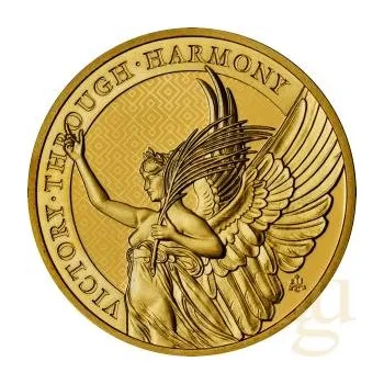 1 unce zlatá mince St. Helena - The Queen´s Virtues - Victory 2021