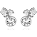 Zlatnictví U Kostela Diamantové pecičky z bílého zlata 4180b 913645381