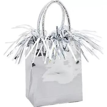 Dárková taška Závaží - Dárková taška stříbrná