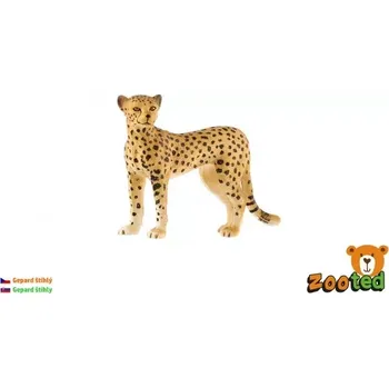 Figurka Figurka ZOOTED Gepard štíhlý 8 cm
