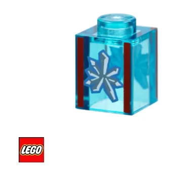 Stavebnice LEGO LEGO® Potištěné dílky LEGO Krystal 1x1 Potištěná Kostka / Lightyear 3005pb054