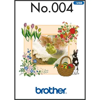 Vyšívací vzor Příslušenství Brother - vyšívací vzory - Jarní kolekce