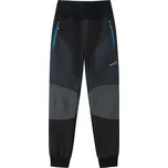 Chlapecké softshellové kalhoty, zateplené - Wolf B2499A, černá / modré zipy Barva: Černá, Velikost: 104