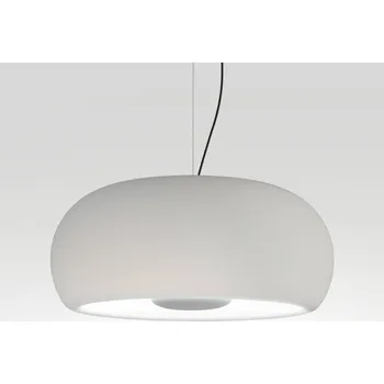 Závěsné svítidlo MARSET Vetra LED, Ø 43 cm, bílé - Stříška - Ø 13 cm, výška 4,6 cm bílá 1 x 16,28 W LED - Doprava zdarma