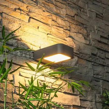 Venkovní osvětlení Heitronic Moderní LED nástěnné světlo Juna venkovní grafit, čirá 1 x 6 W LED - Doprava zdarma