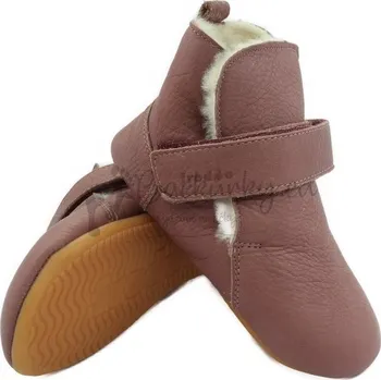 Dívčí zimní obuv Dětské zimní capáčky FRODDO G1160001-11K NUDE - vel. 18