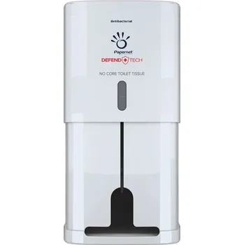 Zásobník toaletního papíru bezdutinkového Superior FullTech, antibakteriální, bílý