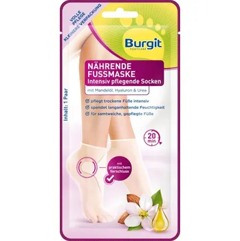 Péče o nohy BURGIT Výživná maska na nohy, 1 pár