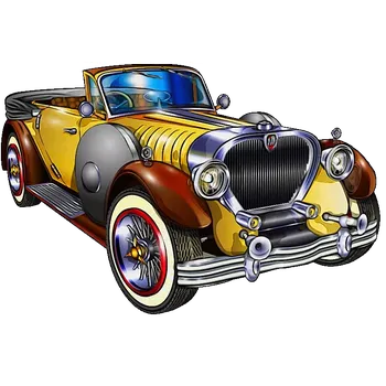 Nášivka Nažehlovačka dětská AUTÍČKO III (digitální nažehlovačka s dětským obrázkem)