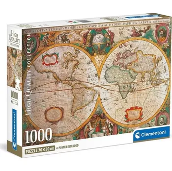 Puzzle Puzzle 1000 dílků stará mapa
