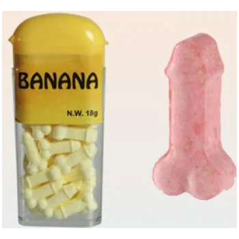 Bonbony penis banán