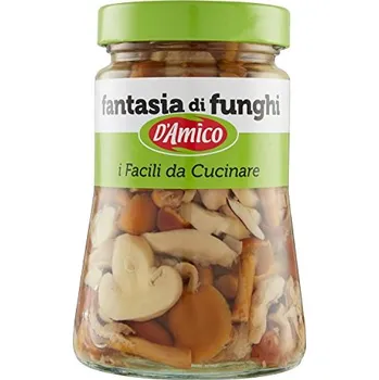 Zelenina D´Amico Houby (směs) v nálevu 470g