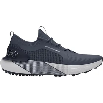 Golf Under Armour Phantom Golf pánské golfové boty, tmavě šedé modré, standardní, bez spajků, 49.5
