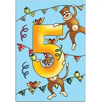 Přání K - Číslo dětské 5