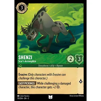 Karetní hra Shenzi 070/204 - Shimmering Skies Typ karty: Non-Holo