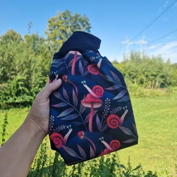 Yháček Softshellové kalhoty Yháček, jarní, Šneci a houbičky Velikost: 92