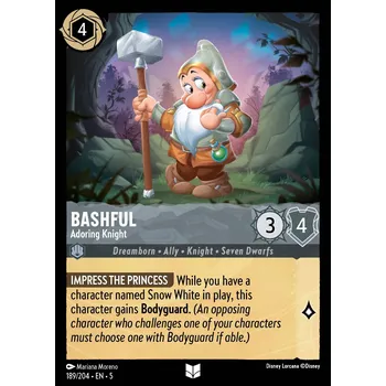 Sběratelská karetní hra Bashful 189/204 - Shimmering Skies Typ karty: Non-Holo