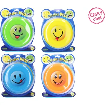 Frisbee Létající disk 19 cm se smajlíkem