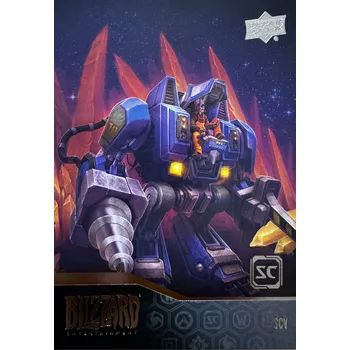 Sběratelská karetní hra Blizzard 070/200 SCV - Upper Deck Stav: Near Mint, Verze: NORMAL