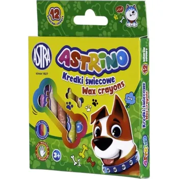 Astra ASTRINO Dětské voskové barvičky, sada 12ks, 316121003