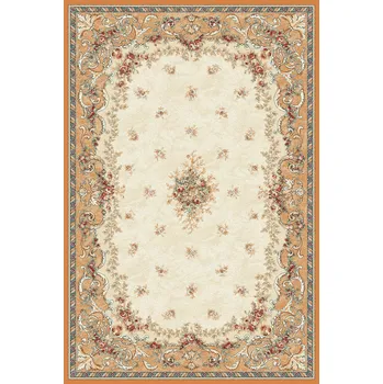 Koberec Vlněný koberec Agnella Isfahan Dafne Světle Béžový - 100 x 180 cm