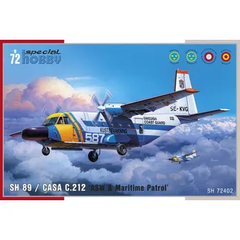 Plastikový model 1:72 SH 89 / CASA C.212 „ASW& Maritime Patrol“
