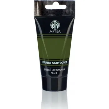Výtvarná barva Art&Hobby ARTEA Akrylová barva Profi 60ml, Chrome Green / Chromová Zelená, 83410939