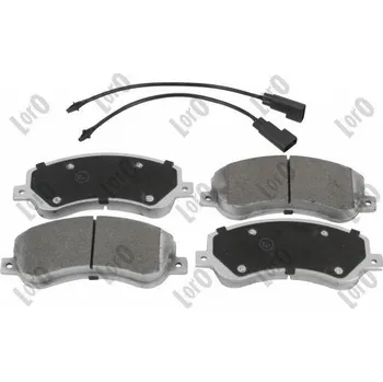 Brzdová destička Sada brzdových destiček, kotoučová brzda ABAKUS 231-01-141