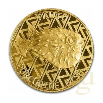 1 unce zlatá mince Tokelau Igelfisch 2021