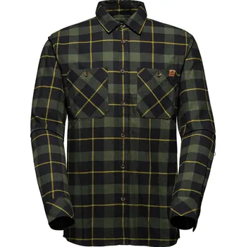 Pánské tričko Mammut Mammut Alvra Longsleeve Shirt Men Barva - Velikost: Černá - XL