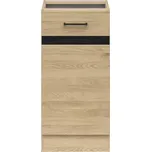 BRW JUNONA skříňka BBL D1D/40/82 P dub bernstein