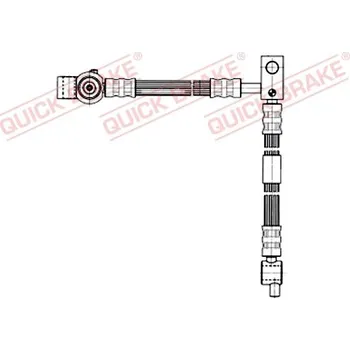 Brzdová hadice Brzdová hadice QUICK BRAKE 59.995